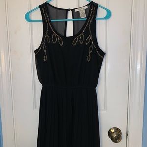 Small Black And Gold Dress